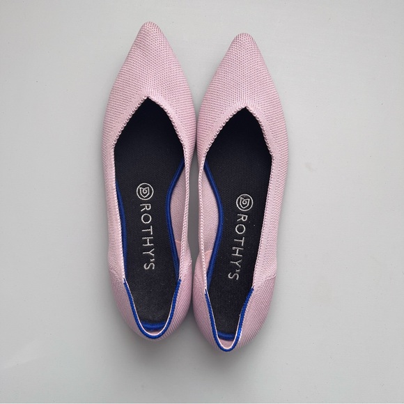 Rothy's The Point Shoes in Pink Size 8.5 - Picture 2 of 6